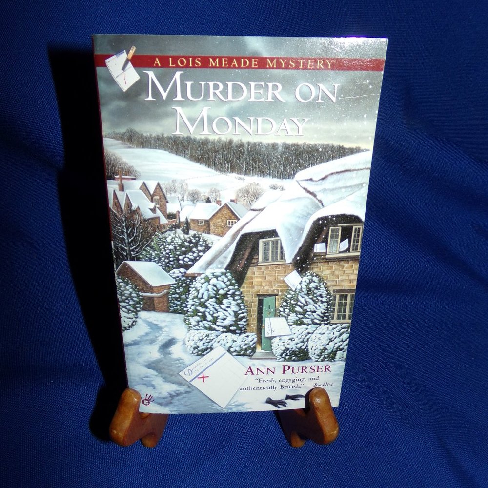 Murder on Monday - Ann Purser - Cozy Mystery Paperback Book - Lois Meade